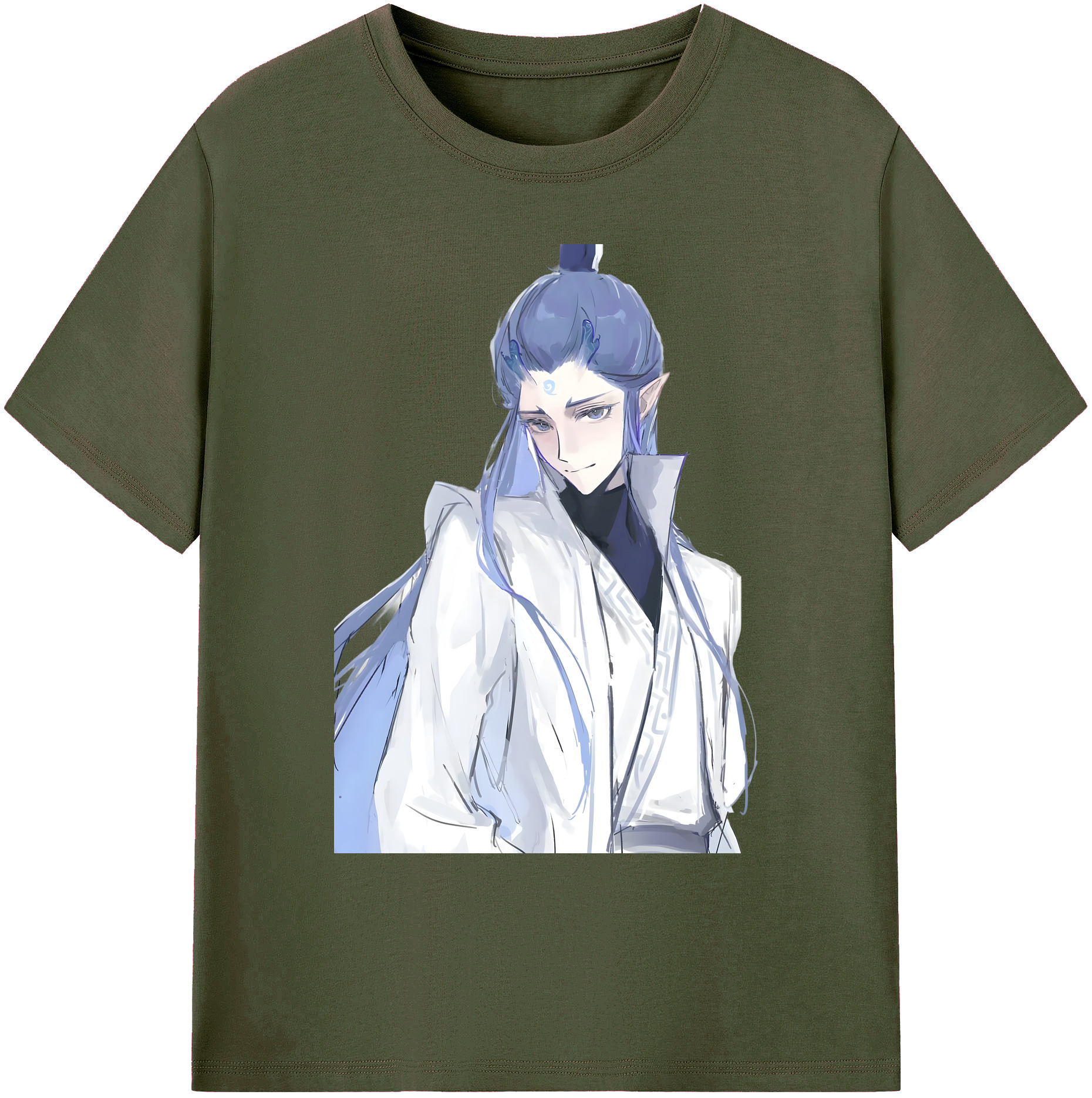 （画像用） Ne Zha 2 ナタ 魔童の大暴れ 綿100％ メンズ半袖Tシャツ｜肌触りやわらか＆通気性